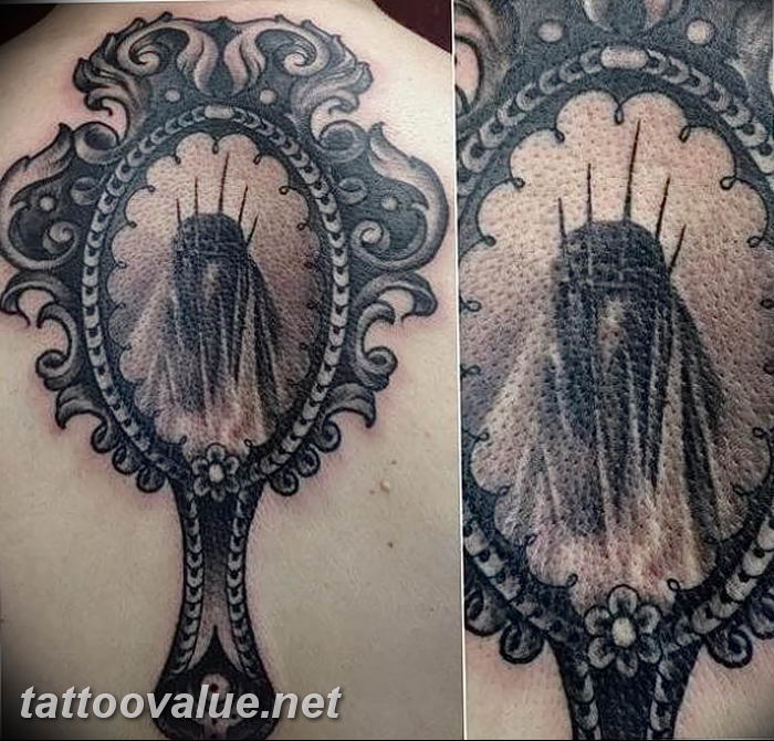 photo tattoo mirror 05.12.2018 №183 - Example tattoo pattern with mirror - tattoovalue.net